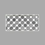 Drashti Ceramic - Wall Tiles - Golden/Silver Series - P-40011