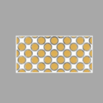 Drashti Ceramic - Wall Tiles - Golden/Silver Series - P-40012