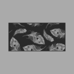 Drashti Ceramic - Wall Tiles - Golden/Silver Series - P-40082