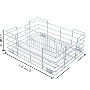 Basketwala - Partition Basket - 6 inch X 22 inch