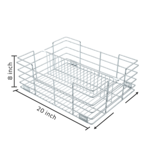 Basketwala - Partition Basket - 8 inch X 20 inch