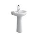 AGL Bathware - Basin with Full Pedestal - PEARL