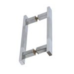 SHINE - SS Glass DOOR HANDLE - H PLUS - 10x25 mm 200mm