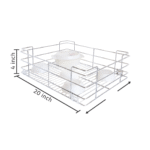 Basketwala - Plain Basket - 4 inch X 20 inch