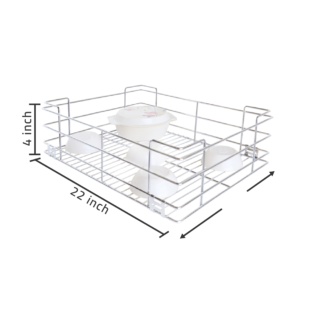 Basketwala - Plain Basket - 4 inch X 22 inch