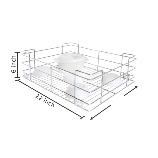 Basketwala - Plain Basket - 6 inch X 22 inch