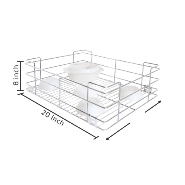 Basketwala - Plain Basket - 8 inch X 20 inch