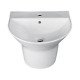 AGL Bathware - Half Pedestal Basin - QURA