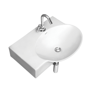 Simpolo - Wall Mounted Basin - RIGHT NICK