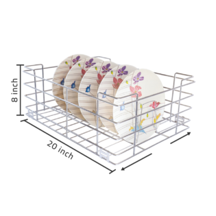 Basketwala - Thali Basket - 8 inch X 20 inch