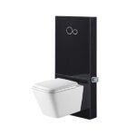 AGL Bathware - Toughened Glass Cabinet Concealed Cistern