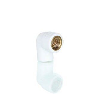 APL APOLLO - UPVC FEMALE ELBOW BRASS THREADED - SCH 80