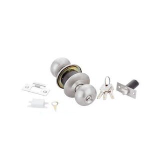 Cylindrical Lock - Stainless Steel - Ultra Key