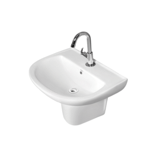 Simpolo - Half Pedestal Basin - VELLIS