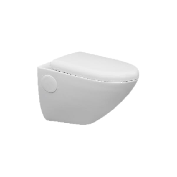 Simpolo - Wall Hung Closet - CRYSTAL(with PP seat)