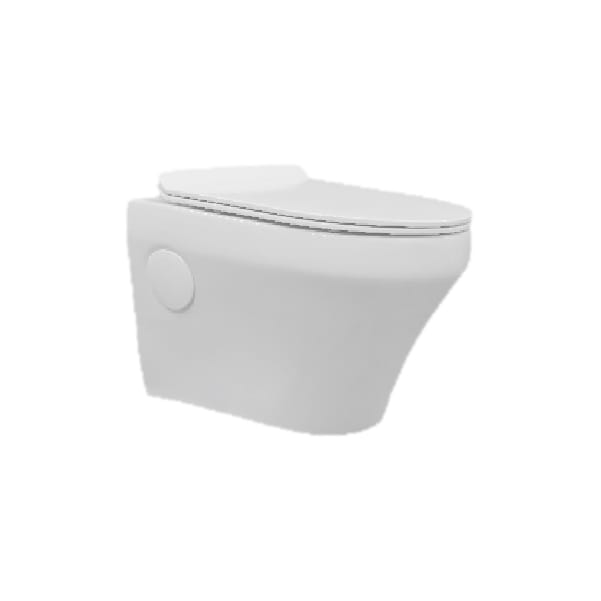 Simpolo - Wall Hung Closet - CUBE(with UF seat)