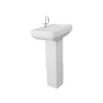 Simpolo - Full Pedestal Basin - NERO