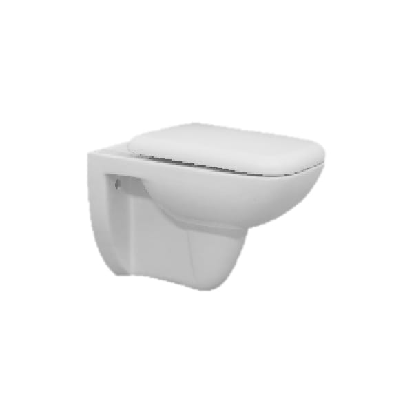 Simpolo - Wall Hung Closet - NETTUNO 21"(with PP seat)