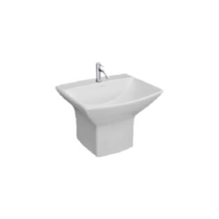 Simpolo - Integrated Half Pedestal Basin - SABRINA