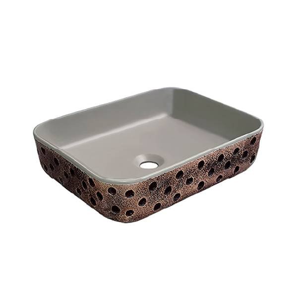 BELL - Decorated Art Basin - DE 1008