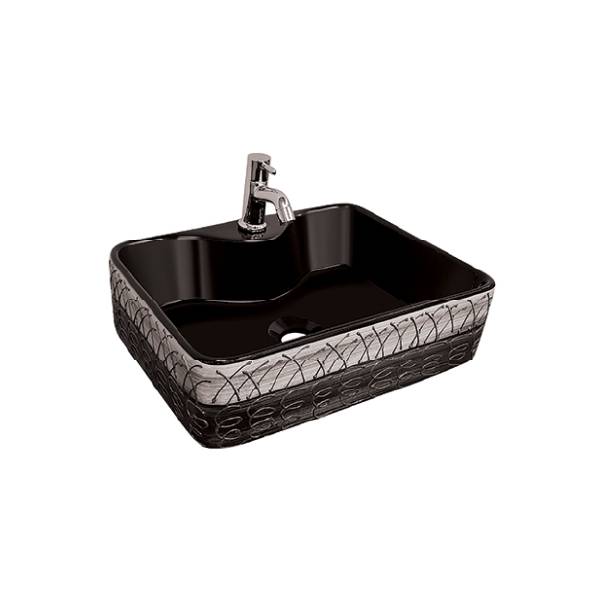 BELL - Decorated Art Basin - MR 1013 BELL - Decorated Art Basin - MR 1013