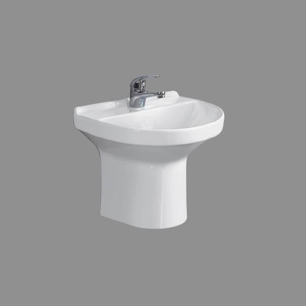BELL - Integrated Half Pedestal Basin - VIVA 9055