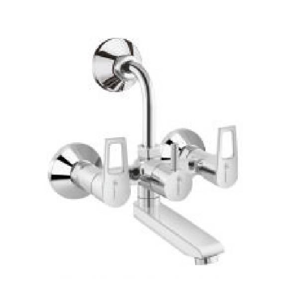 Flamingo - Faucets - Arya Collection - 2 IN 1 WALL MIXER(L-BEND/CRTUCH)