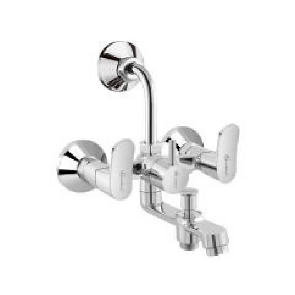 Flamingo - Faucets - Crysta Collection - 3 IN 1 WALL MIXER