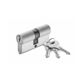 SHINE - EURO PROFILE CYLINDER - Brass - 62mm KNK Ultra Cylinder Brass SS