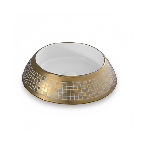 BELL - Decorated Art Basin - 605