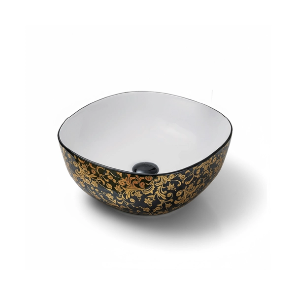 BELL - Decorated Art Basin - A420-CEBK07
