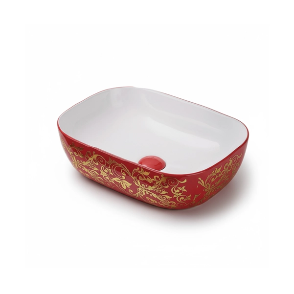 BELL - Decorated Art Basin - A426-CER05