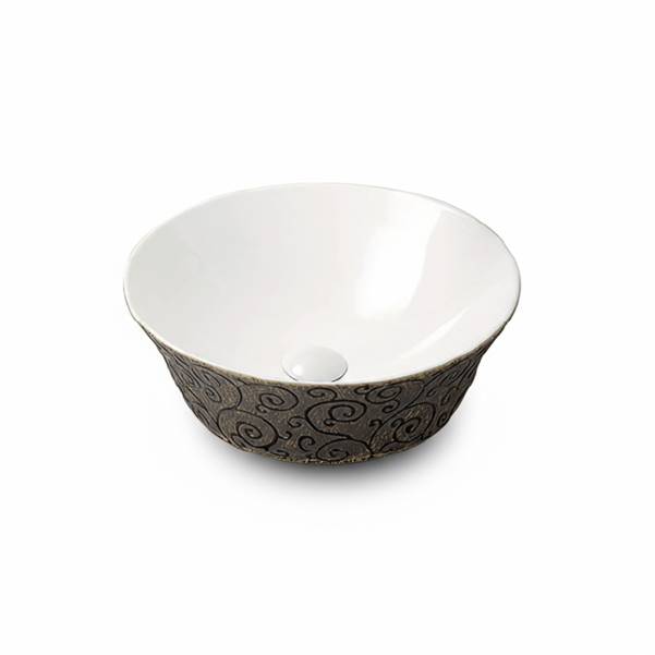 BELL - Decorated Art Basin - A429-D27