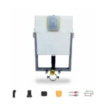 BELL - Alpha Pneumatic Concealed Cistern Full Set - Half Frame Without Knob