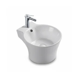 BELL - Integrated Half Pedestal Basin - BARREL 9057