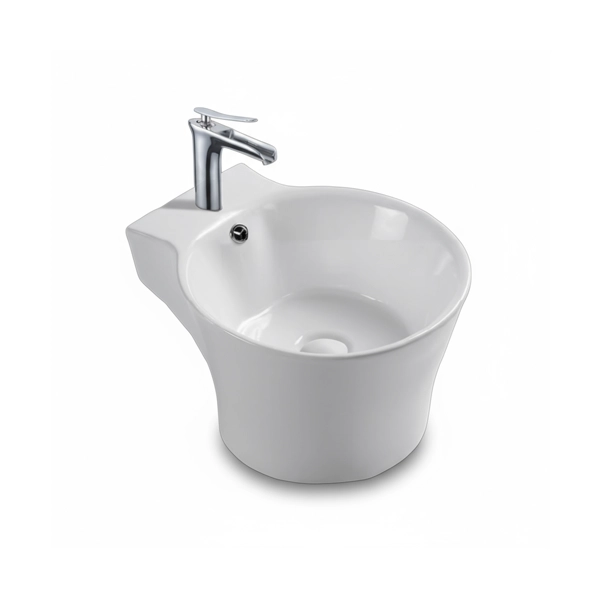 BELL - Integrated Half Pedestal Basin - BARREL 9057