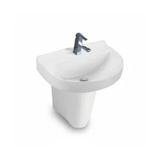 BELL - Basin with Half Pedestal - CEDER WB 637 PD 671