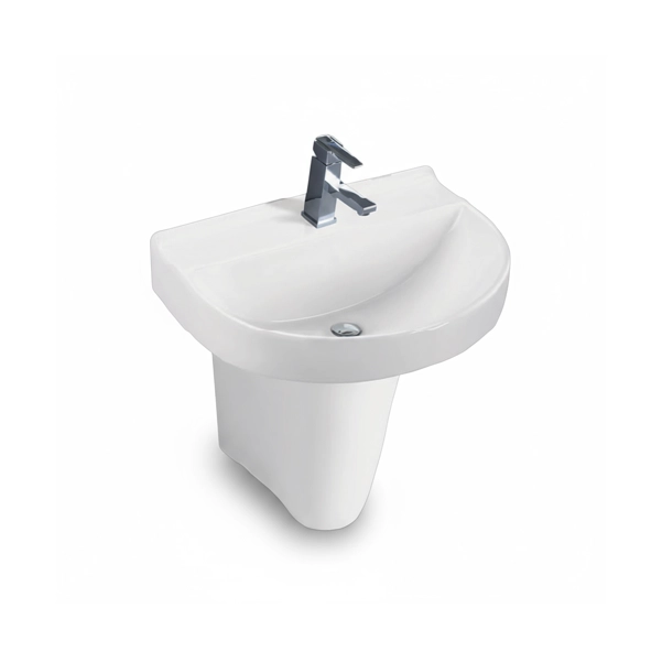 BELL - Basin with Half Pedestal - CEDER WB 637 PD 671