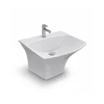 BELL - Integrated Half Pedestal Basin - CRUSE 8038