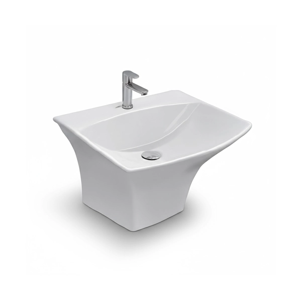 BELL - Integrated Half Pedestal Basin - CRUSE 8038