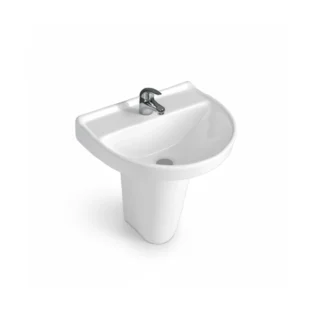 BELL - Basin with Half Pedestal - EVA WB 213 PD 671