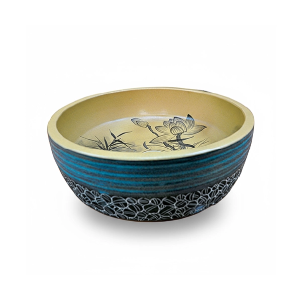 BELL - Porcelain Art Basin - HM 0005