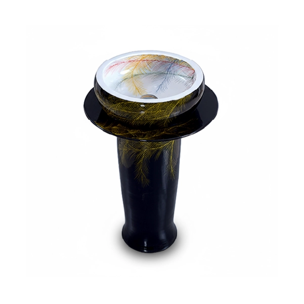 BELL - Porcelain Basin With Stand - HMP 0007