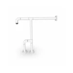 BELL - T SHAPED RAIL WITH WALL & FLOOR MOUNTED - TAS 01