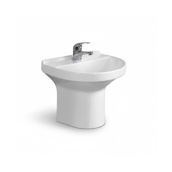 BELL - Integrated Half Pedestal Basin - VIVA 9055