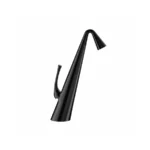Bell - Exotica Collection - Single Lever Basin Mixer High Neck with Braided Hose - PVD Black