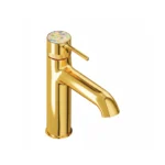 Bell - Tulip Series - Single Lever Basin Mixer - PVD Gold
