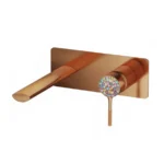Bell - Iris Series - Single Lever Basin Mixer - PVD Rose Gold