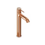 Bell - Regal Series - Single lever High Neck basin Mixer - PVD Rose Gold