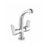 Flamingo - CENTER HOLE BASIN MIXER - Crysta Collection